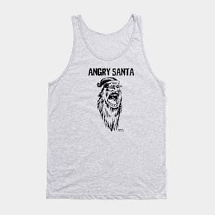 Angry Santa Tank Top